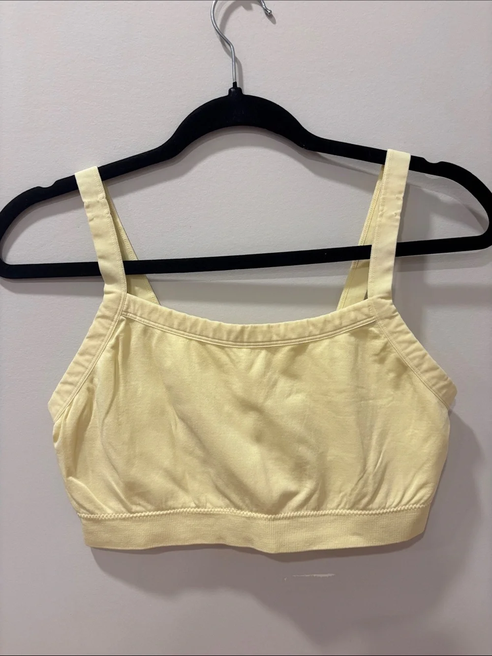 IcyHot Lingerie Butter Yellow Camisole Bra Size XL